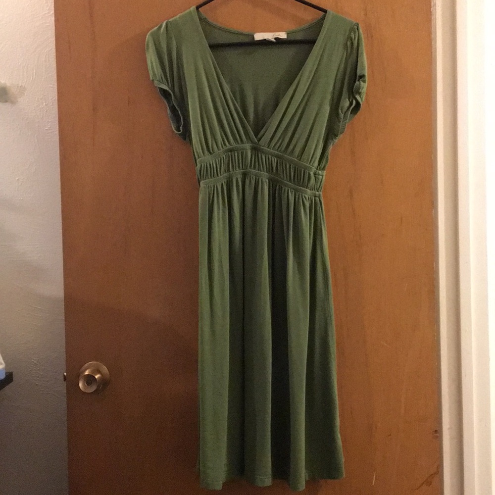 Green Lush A Line Dress Or Swim Cover Up Large